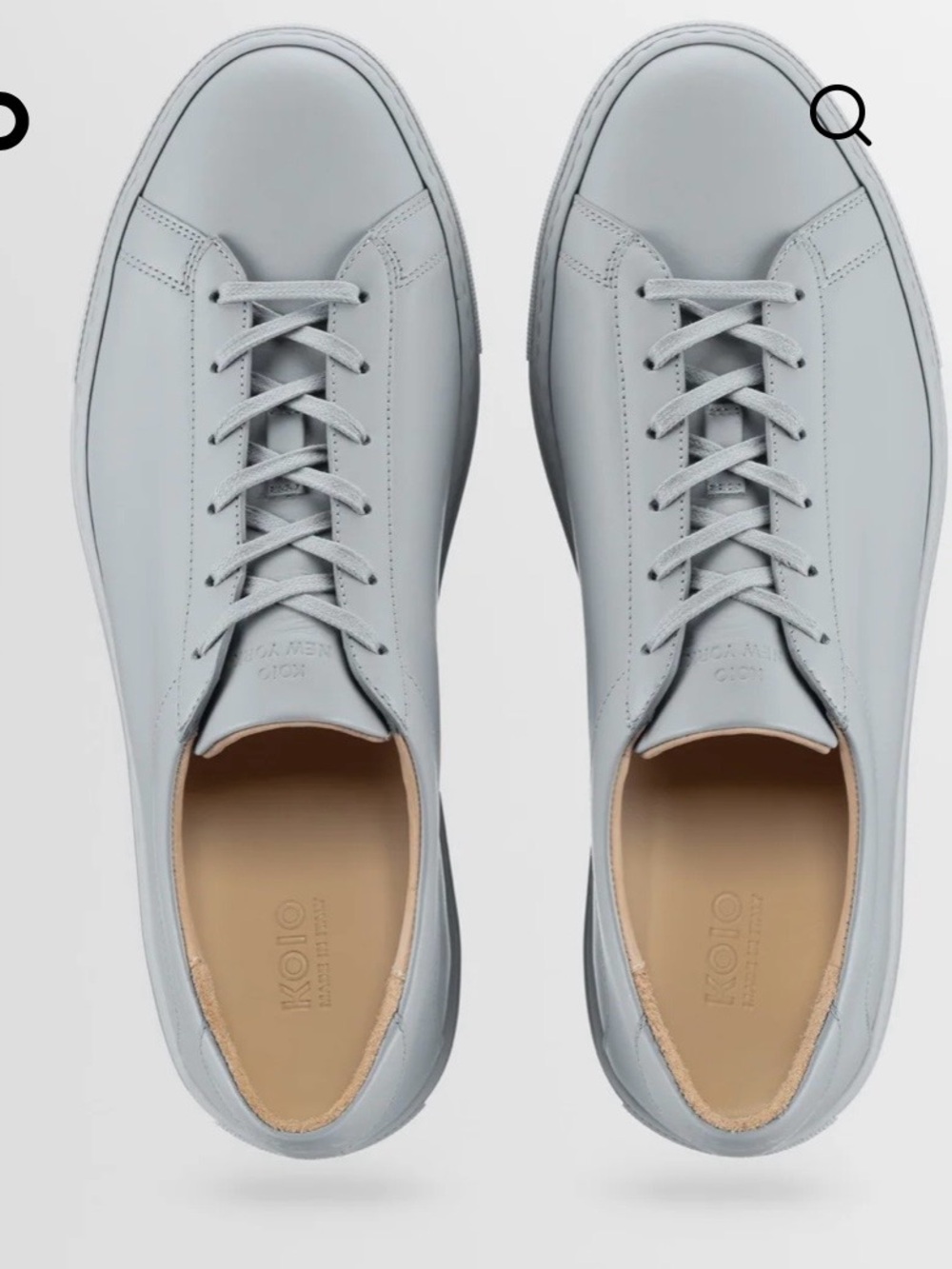 KOIO Capri Leather Sneaker handmade ITALY
